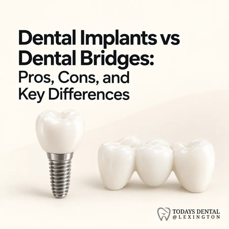 Dental Implants vs Dental Bridges: Pros, Cons, and Key Differences